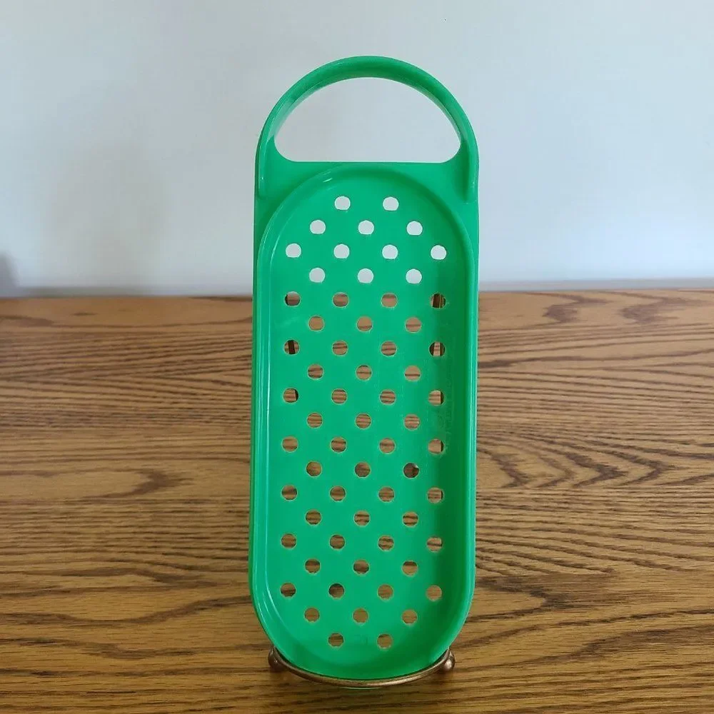 Tupperware #1374-11 Jadeite Cheese-Vegetable Grater Shredder Replacement Green